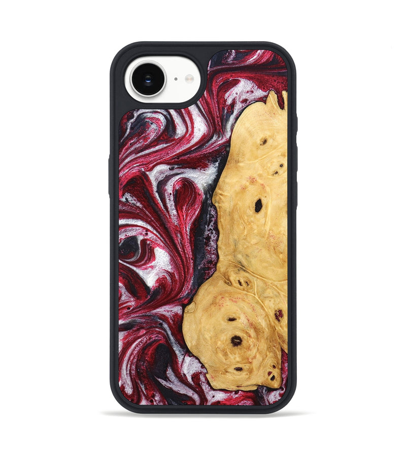 iPhone 16e Wood Phone Case - Gavyn (Red, 832370)