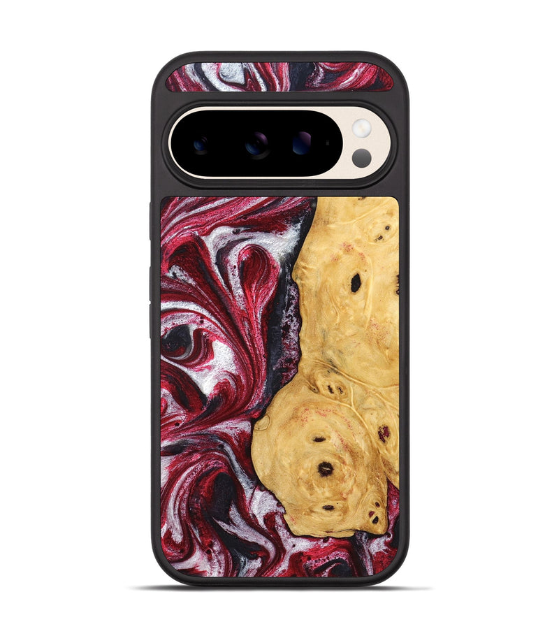 Pixel 10 Wood Phone Case - Gavyn (Red, 832370)