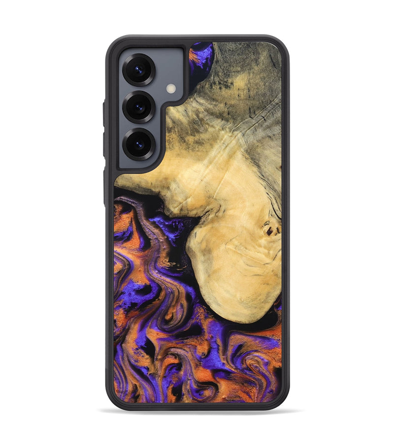 Galaxy S25 Plus Wood Phone Case - Ocean (Purple, 832372)