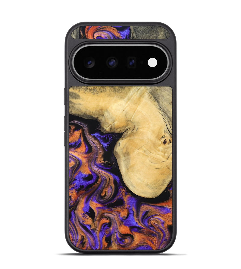 Pixel 11 Pro Wood Phone Case - Ocean (Purple, 832372)