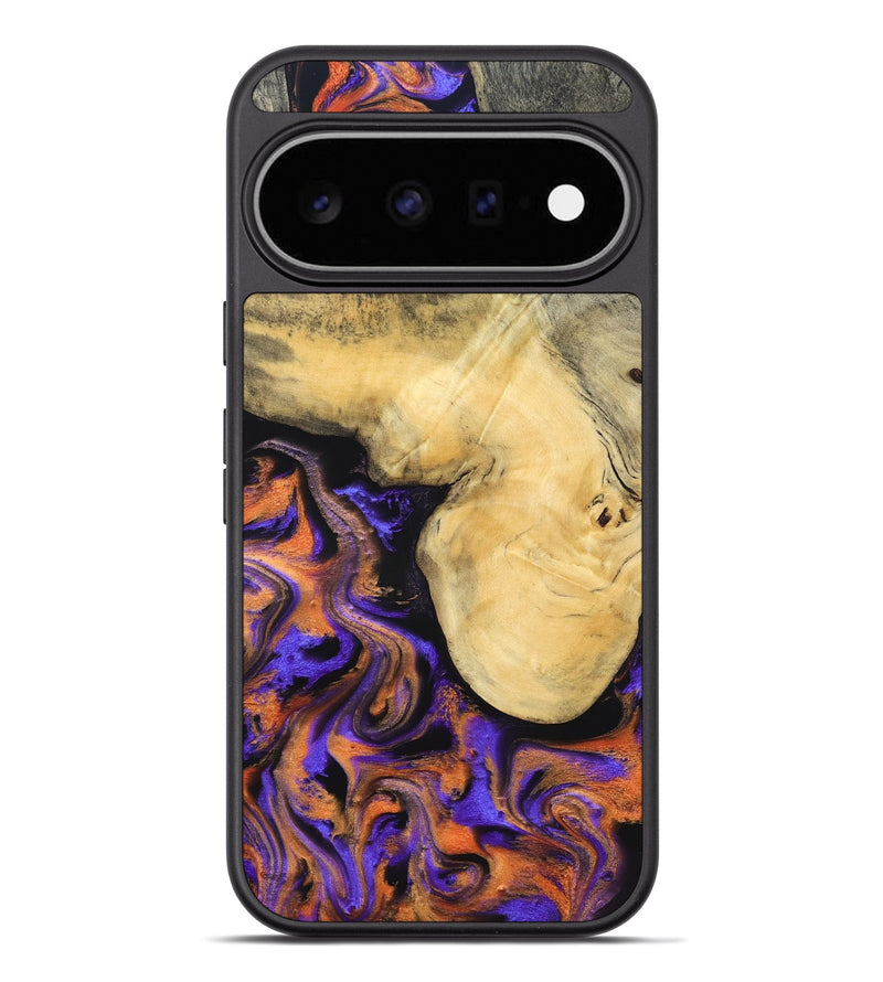 Pixel 11 Pro XL Wood Phone Case - Ocean (Purple, 832372)