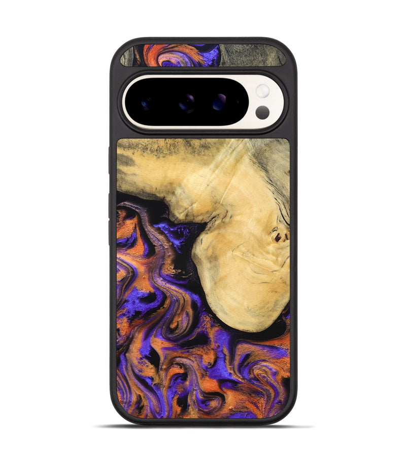 Pixel 9 Pro Wood Phone Case - Ocean (Purple, 832372)
