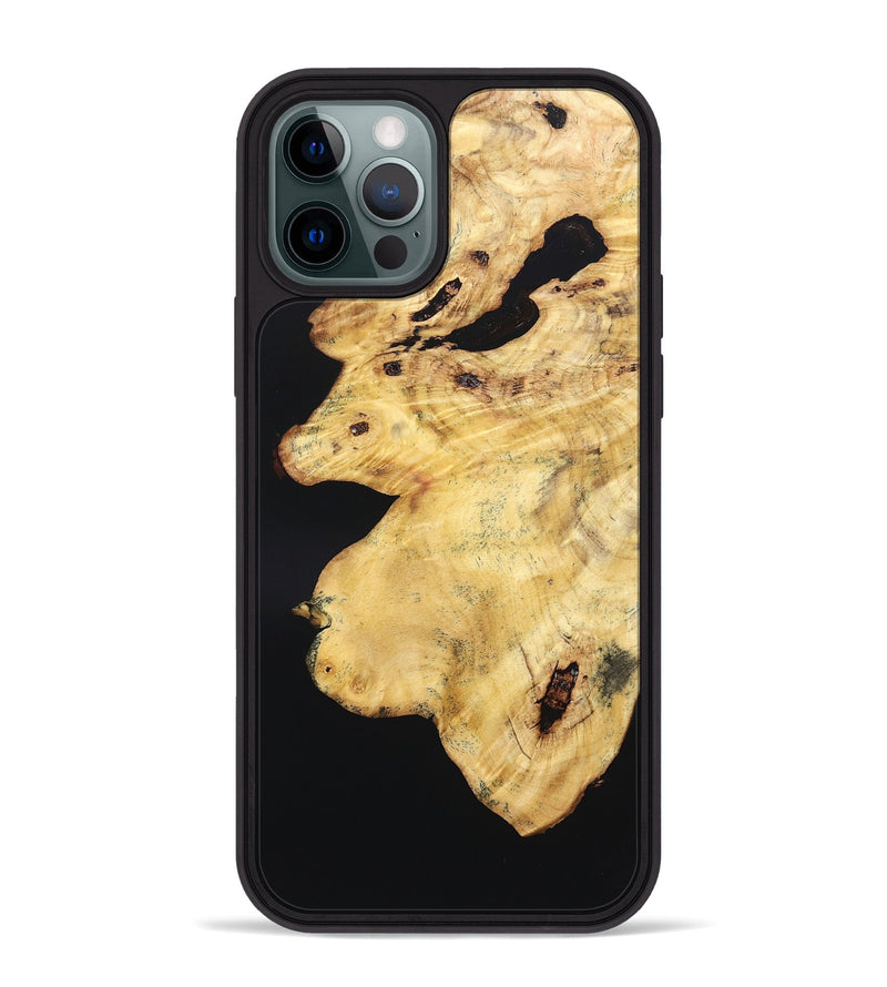 iPhone 12 Pro Max Wood Phone Case - Rayne (Wood Burl, 832373)