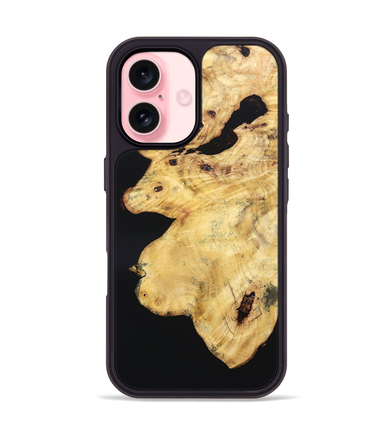 iPhone 16 Wood Phone Case - Rayne (Wood Burl, 832373)