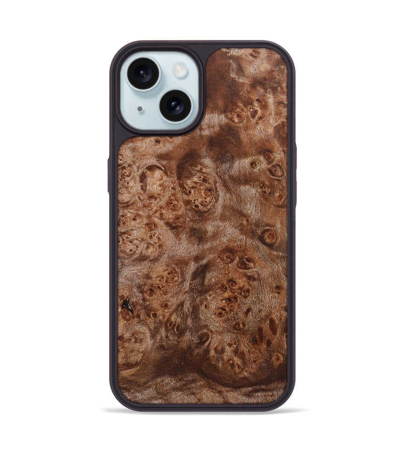 iPhone 15 Wood Phone Case - Tadeo (Wood Burl, 832374)