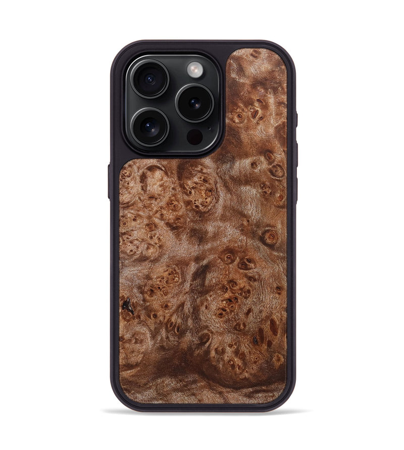 iPhone 15 Pro Wood Phone Case - Tadeo (Wood Burl, 832374)