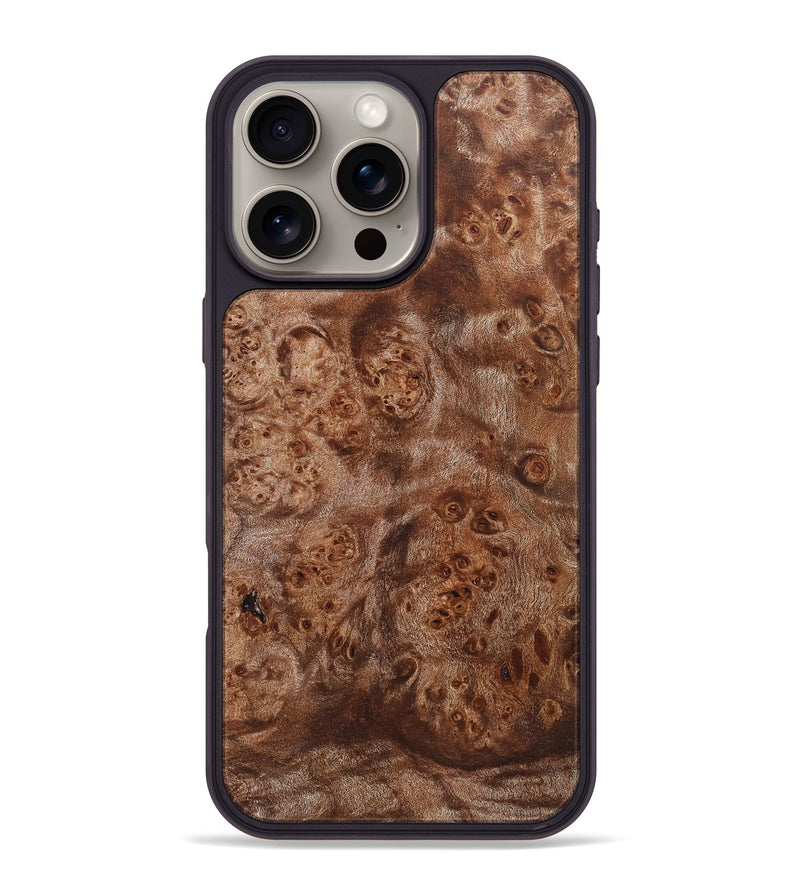 iPhone 16 Pro Max Wood Phone Case - Tadeo (Wood Burl, 832374)