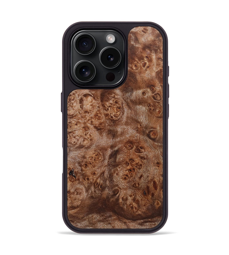 iPhone 16 Pro Wood Phone Case - Tadeo (Wood Burl, 832374)