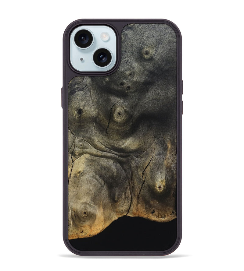 iPhone 15 Plus Wood Phone Case - Ali (Wood Burl, 832375)
