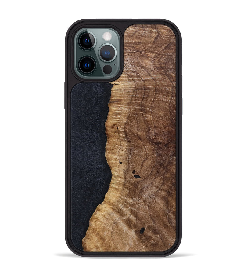 iPhone 12 Pro Max Wood Phone Case - Kellie (Wood Burl, 832379)