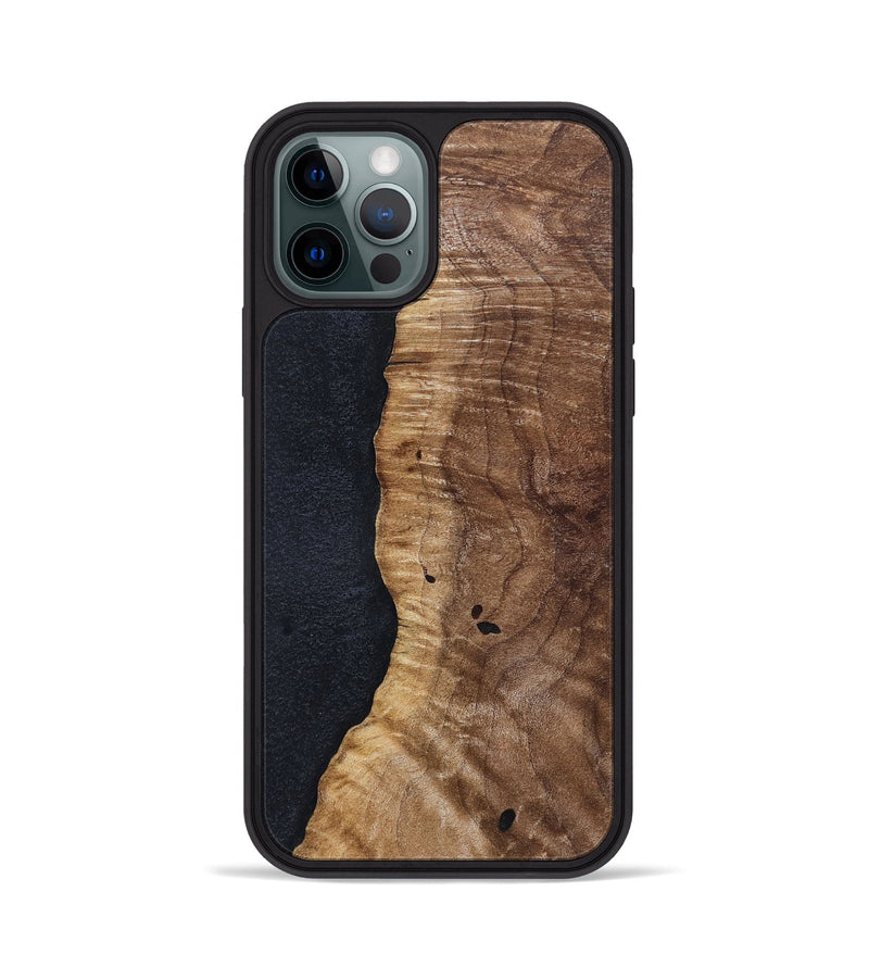 iPhone 12 Pro Wood Phone Case - Kellie (Wood Burl, 832379)