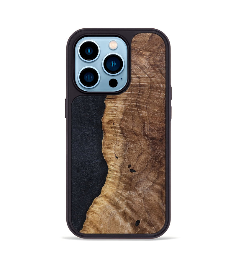 iPhone 14 Pro Wood Phone Case - Kellie (Wood Burl, 832379)