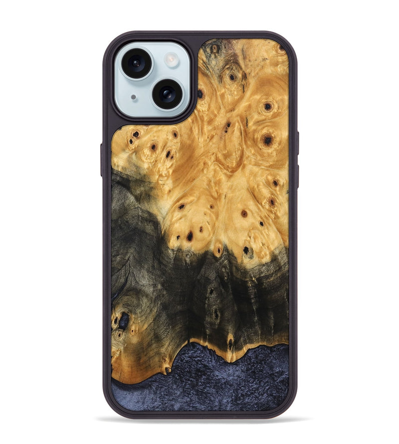 iPhone 15 Plus Wood Phone Case - Chynna (Wood Burl, 832380)