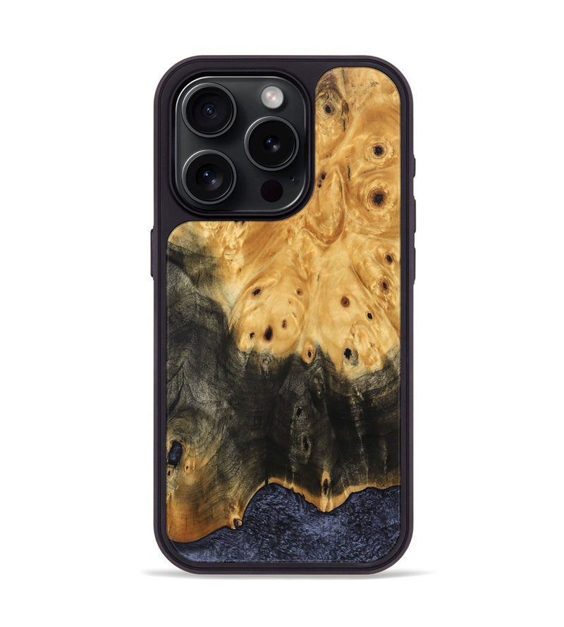 iPhone 15 Pro Wood Phone Case - Chynna (Wood Burl, 832380)
