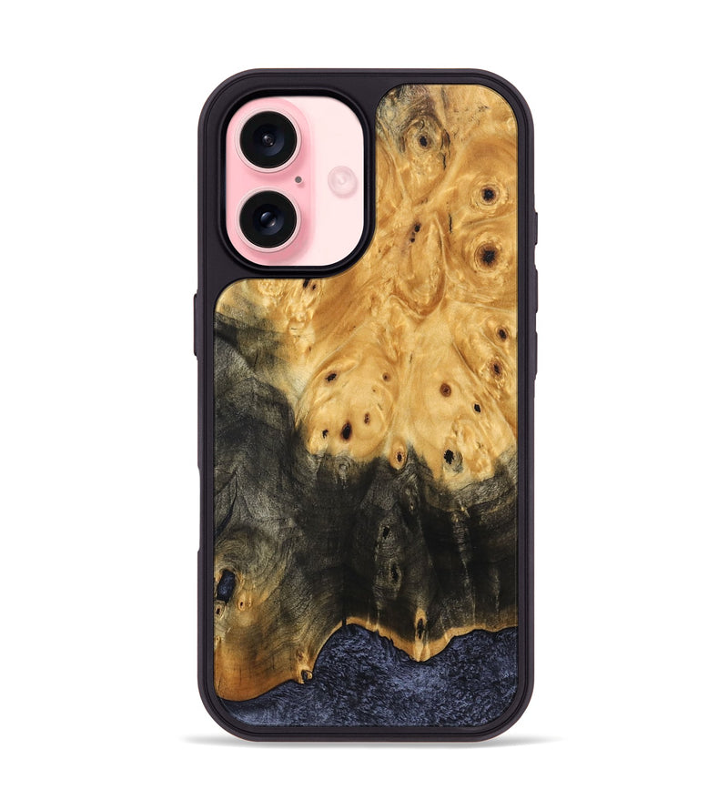 iPhone 16 Wood Phone Case - Chynna (Wood Burl, 832380)
