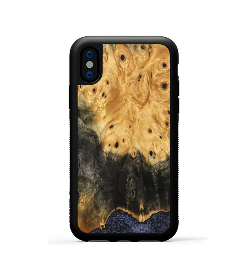 iPhone Xs Wood Phone Case - Chynna (Wood Burl, 832380)