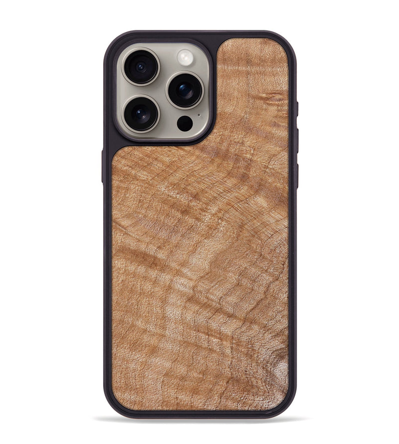 iPhone 15 Pro Max Wood Phone Case - Adelina (Wood Burl, 832381)