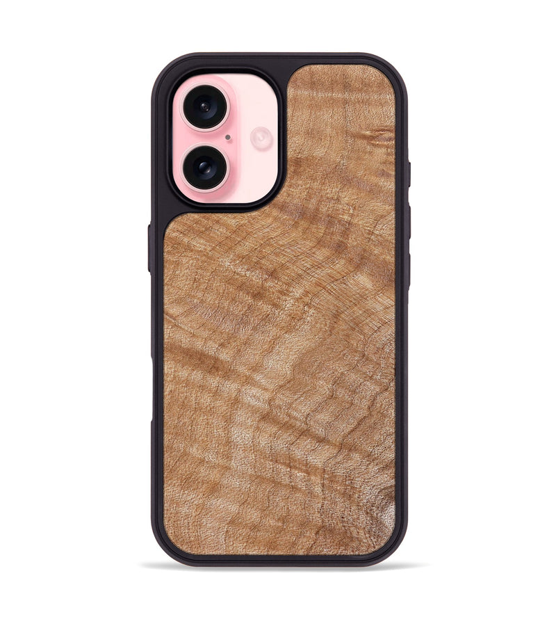 iPhone 16 Wood Phone Case - Adelina (Wood Burl, 832381)