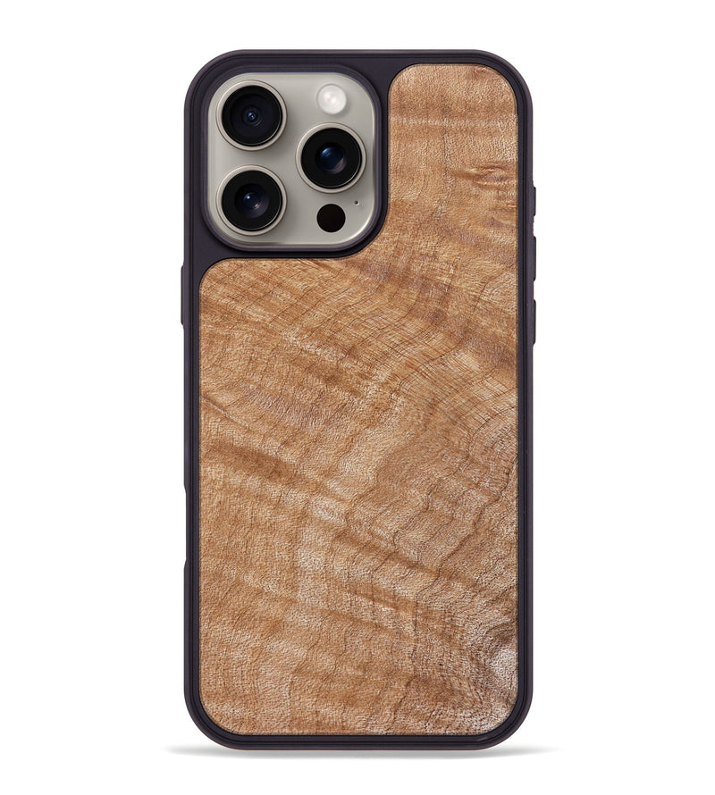 iPhone 16 Pro Max Wood Phone Case - Adelina (Wood Burl, 832381)