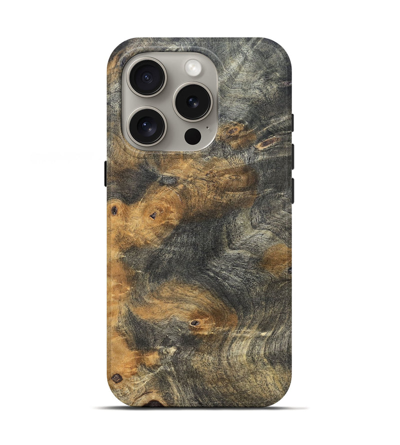 iPhone 16 Pro Wood Live Edge Phone Case - Chrissy (Solid Wood, 832398)