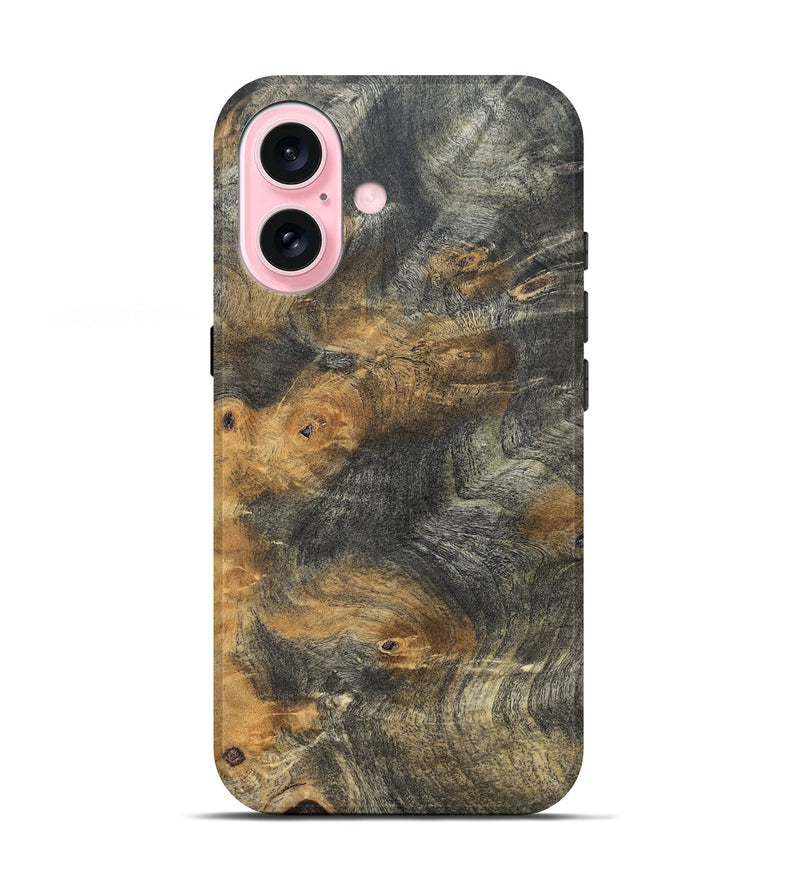 iPhone 17 Wood Live Edge Phone Case - Chrissy (Solid Wood, 832398)