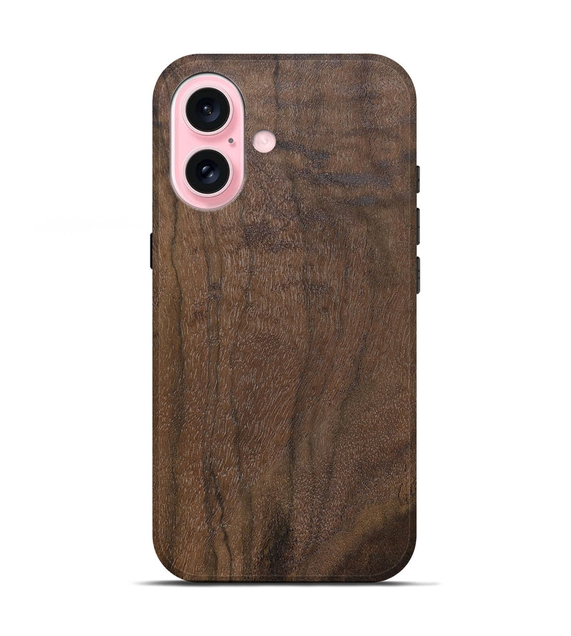 iPhone 17 Wood Live Edge Phone Case - Teri (Solid Wood, 832400)