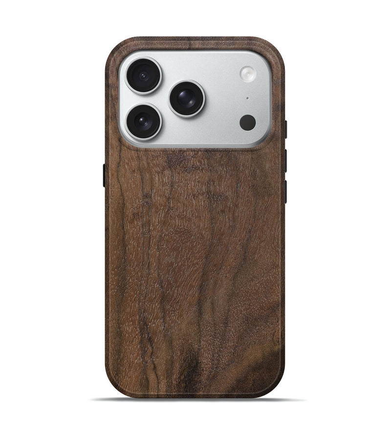 iPhone 18 Pro Wood Live Edge Phone Case - Teri (Solid Wood, 832400)