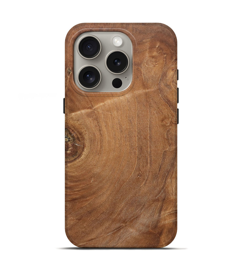 iPhone 16 Pro Wood Live Edge Phone Case - Jaydin (Solid Wood, 832401)