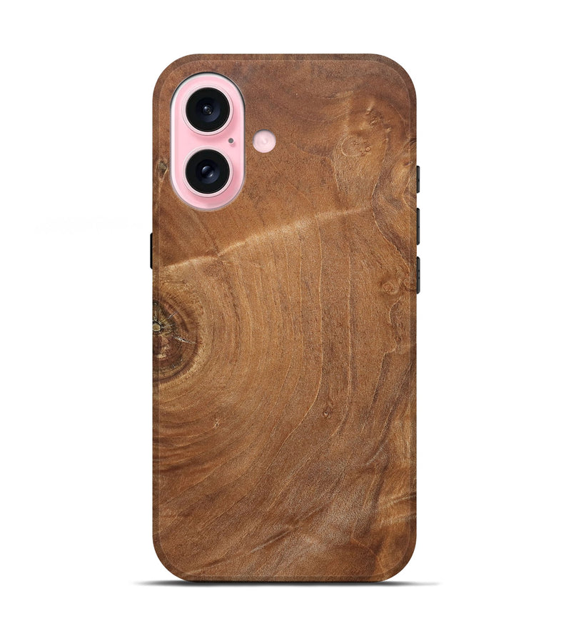 iPhone 17 Wood Live Edge Phone Case - Jaydin (Solid Wood, 832401)