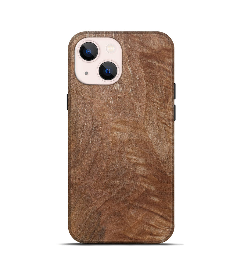 iPhone 13 mini Wood Live Edge Phone Case - Elian (Solid Wood, 832405)