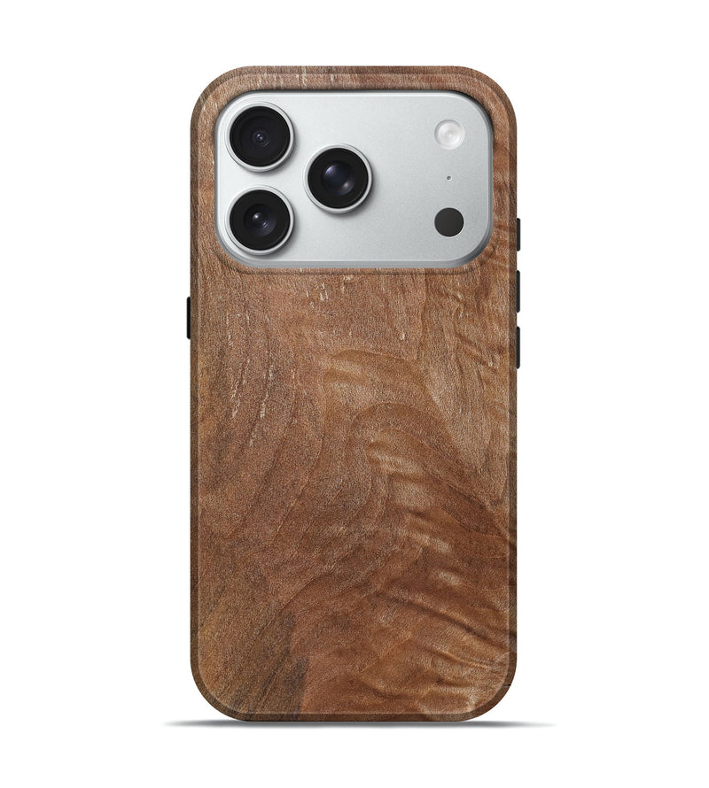 iPhone 18 Pro Wood Live Edge Phone Case - Elian (Solid Wood, 832405)