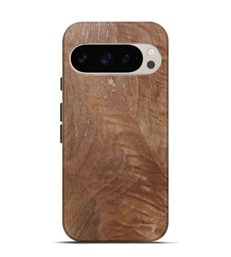 Pixel 9 Pro Wood Live Edge Phone Case - Elian (Solid Wood, 832405)