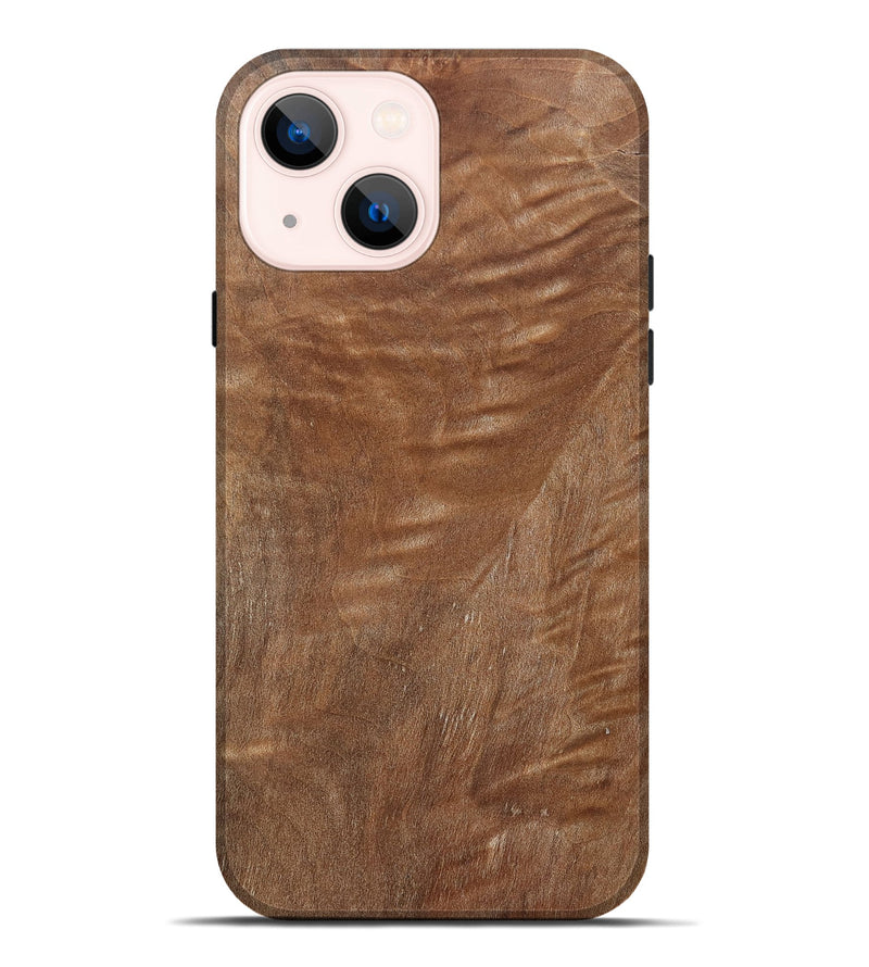 iPhone 14 Plus Wood Live Edge Phone Case - Logan (Solid Wood, 832410)