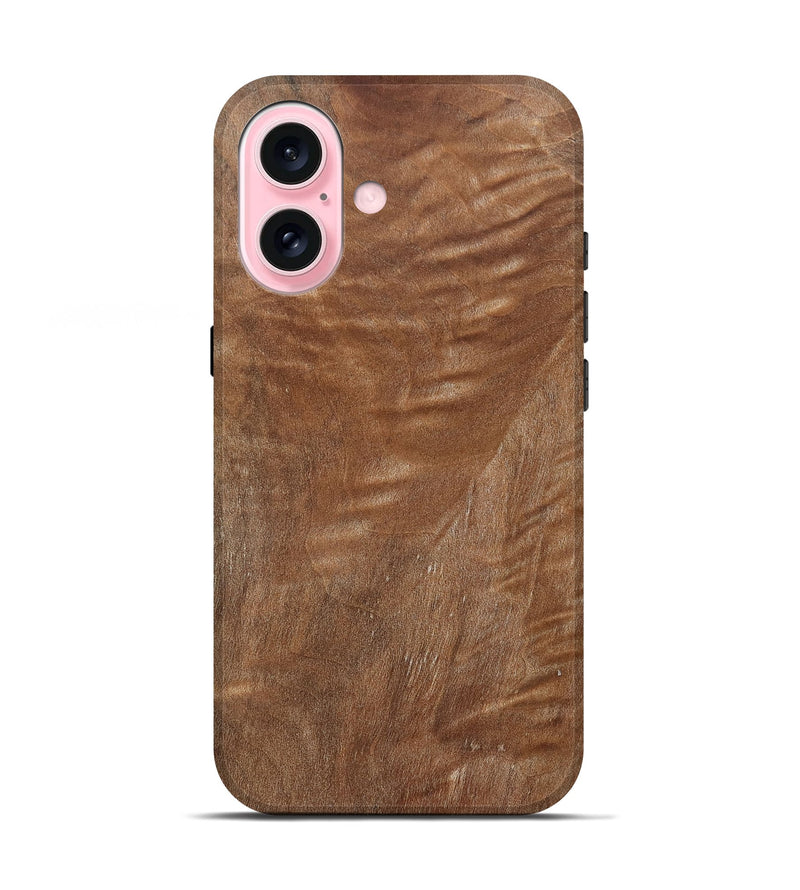 iPhone 17 Wood Live Edge Phone Case - Logan (Solid Wood, 832410)