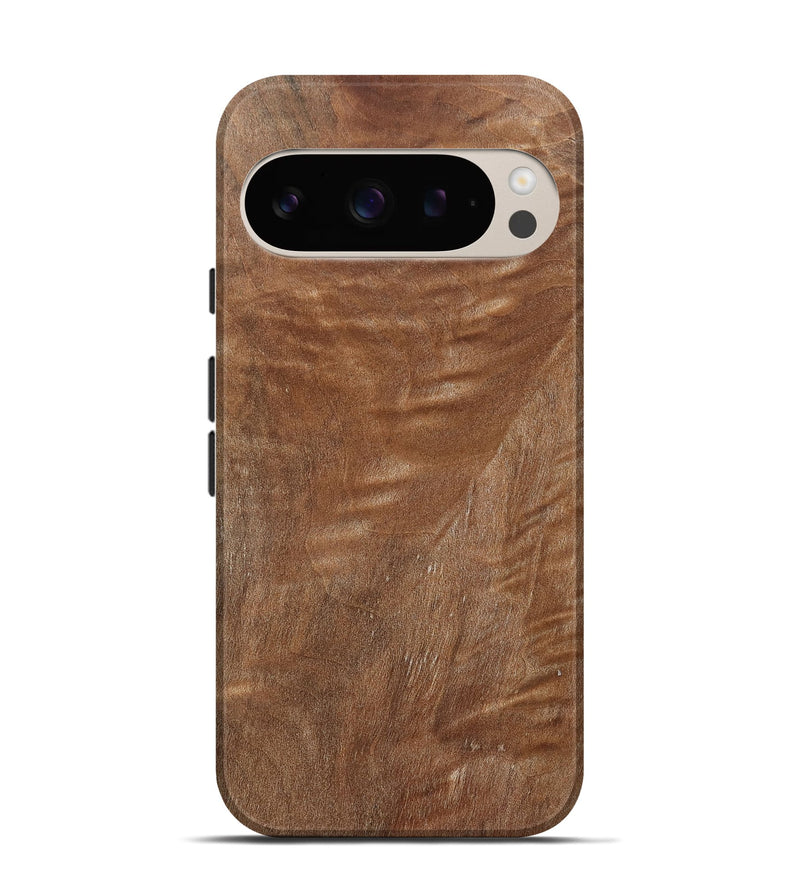 Pixel 9 Pro Wood Live Edge Phone Case - Logan (Solid Wood, 832410)