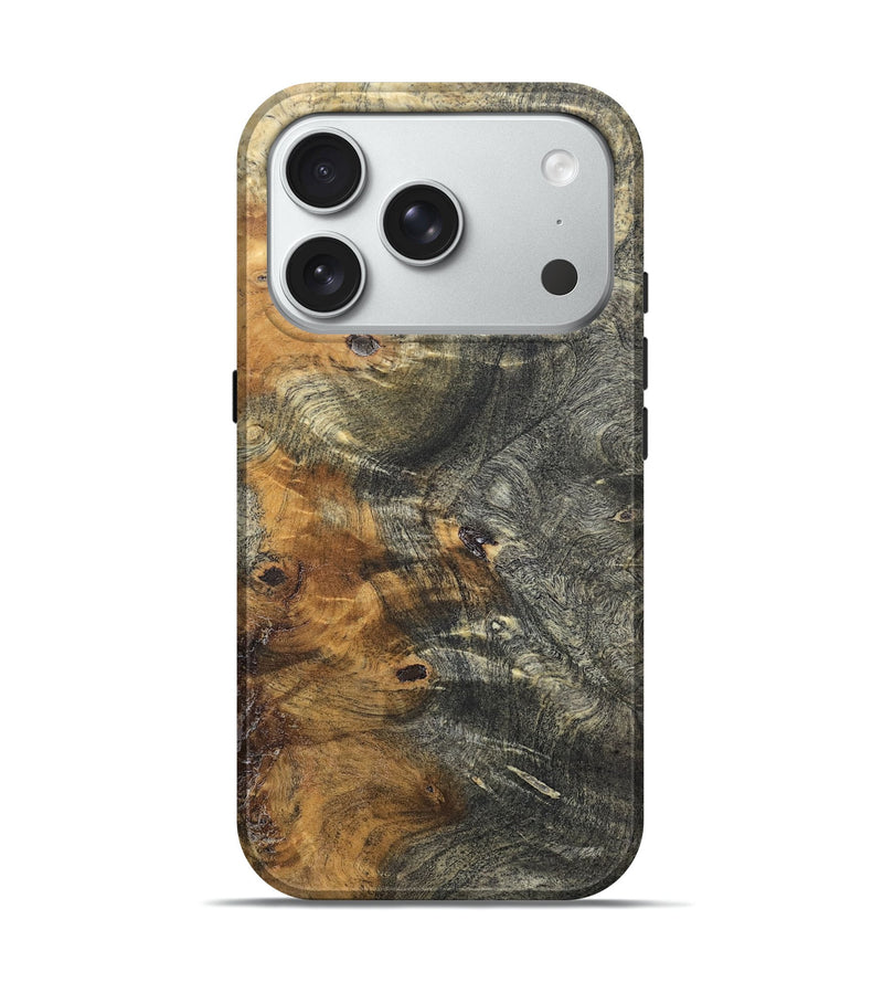 iPhone 18 Pro Wood Live Edge Phone Case - Cordie (Solid Wood, 832411)