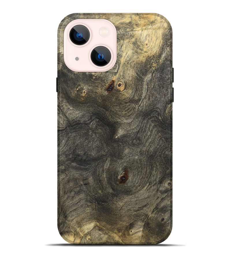 iPhone 14 Plus Wood Live Edge Phone Case - Nala (Solid Wood, 832413)