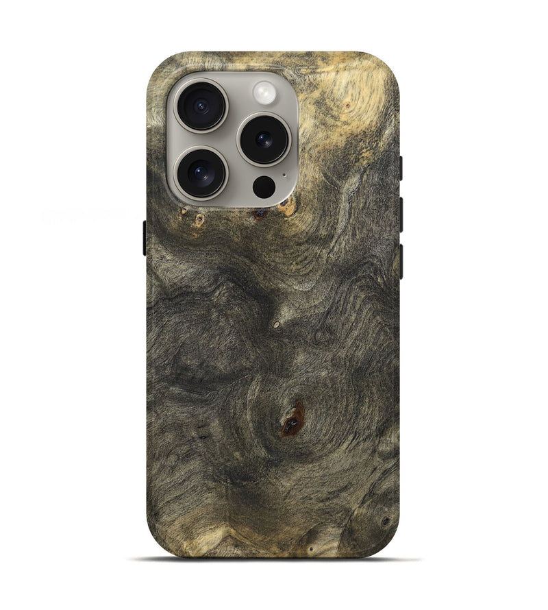 iPhone 16 Pro Wood Live Edge Phone Case - Nala (Solid Wood, 832413)