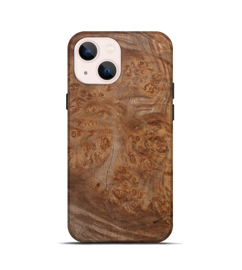 iPhone 13 mini Wood Live Edge Phone Case - Aliza (Solid Wood, 832414)