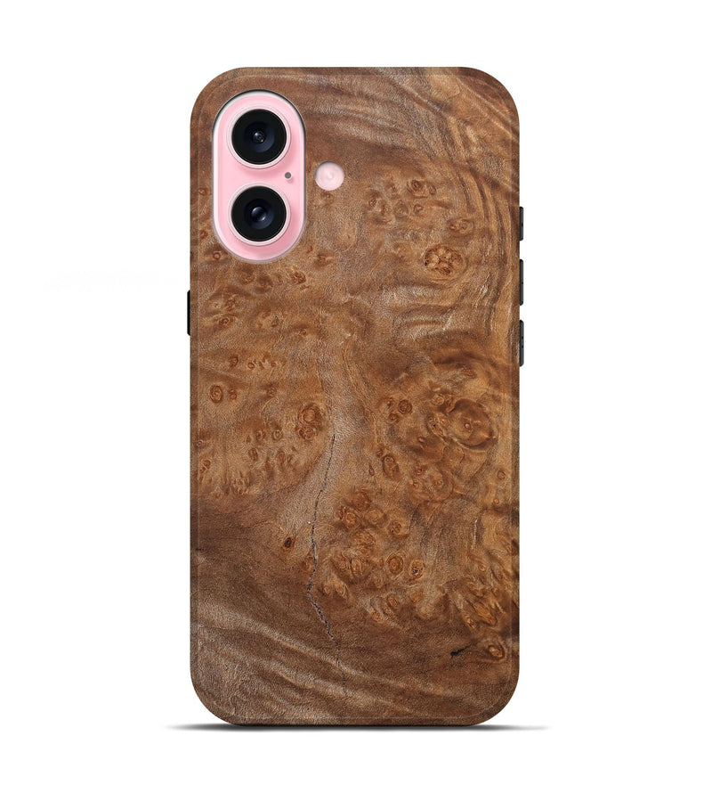 iPhone 17 Wood Live Edge Phone Case - Aliza (Solid Wood, 832414)