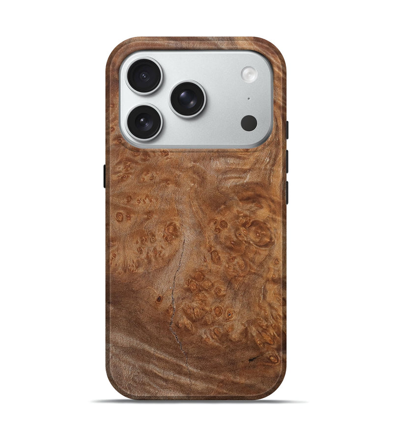 iPhone 18 Pro Wood Live Edge Phone Case - Aliza (Solid Wood, 832414)