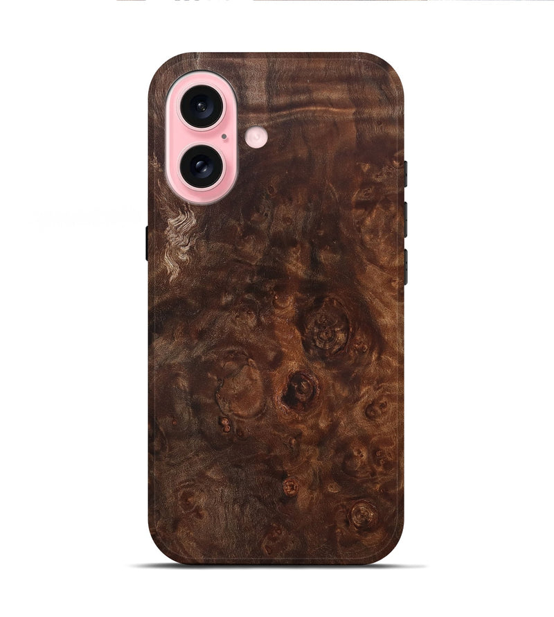 iPhone 16 Wood Live Edge Phone Case - Harlan (Solid Wood, 832416)