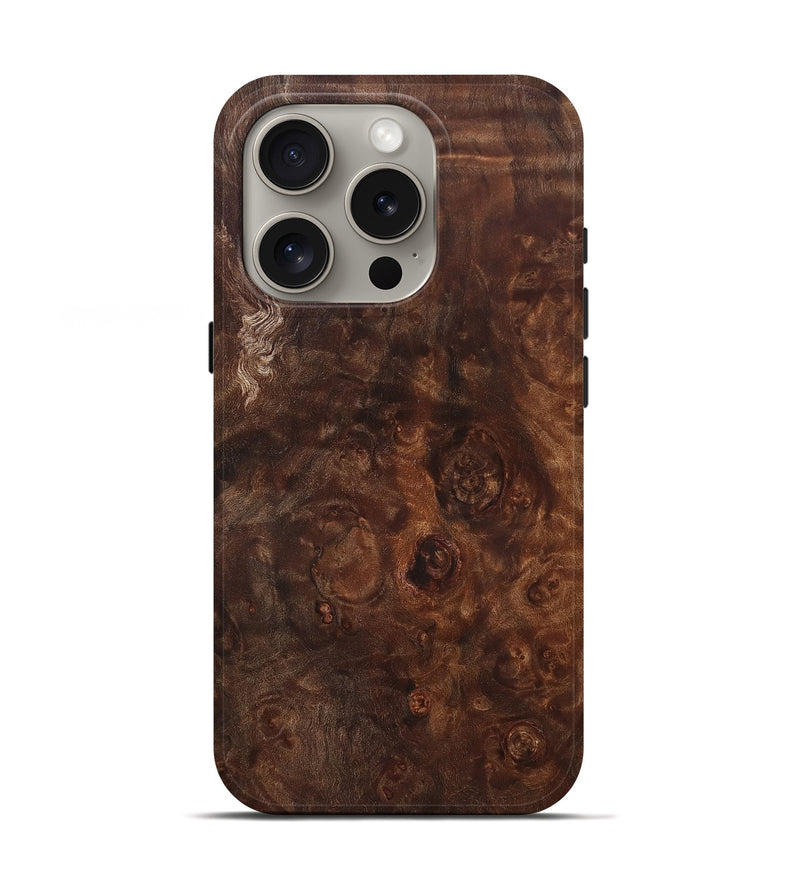 iPhone 16 Pro Wood Live Edge Phone Case - Harlan (Solid Wood, 832416)