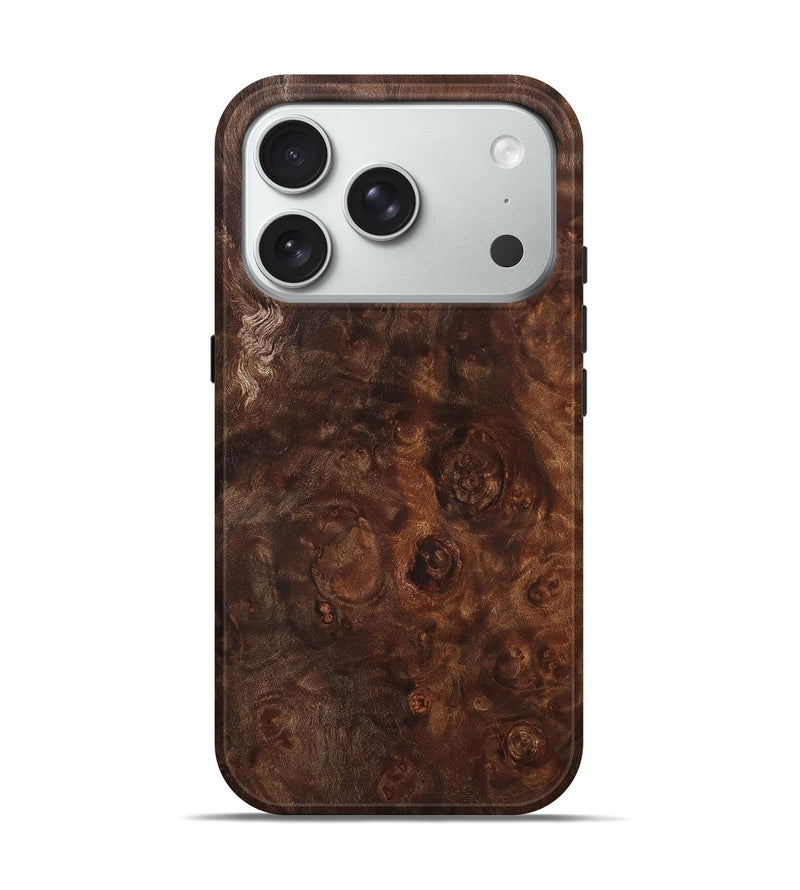 iPhone 18 Pro Wood Live Edge Phone Case - Harlan (Solid Wood, 832416)