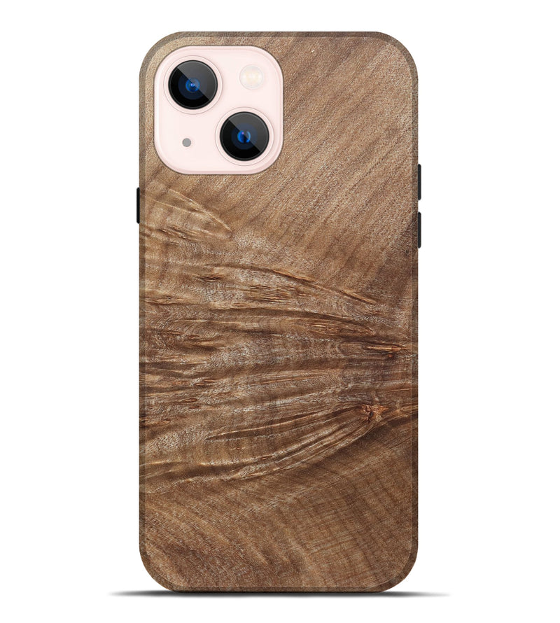 iPhone 14 Plus Wood Live Edge Phone Case - Callie (Solid Wood, 832417)