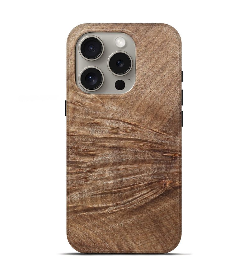 iPhone 16 Pro Wood Live Edge Phone Case - Callie (Solid Wood, 832417)