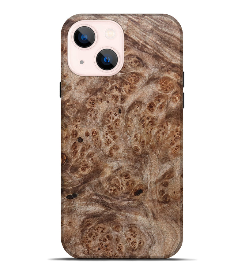 iPhone 14 Plus Wood Live Edge Phone Case - Jessica (Solid Wood, 832418)