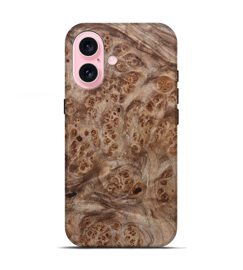 iPhone 17 Wood Live Edge Phone Case - Jessica (Solid Wood, 832418)