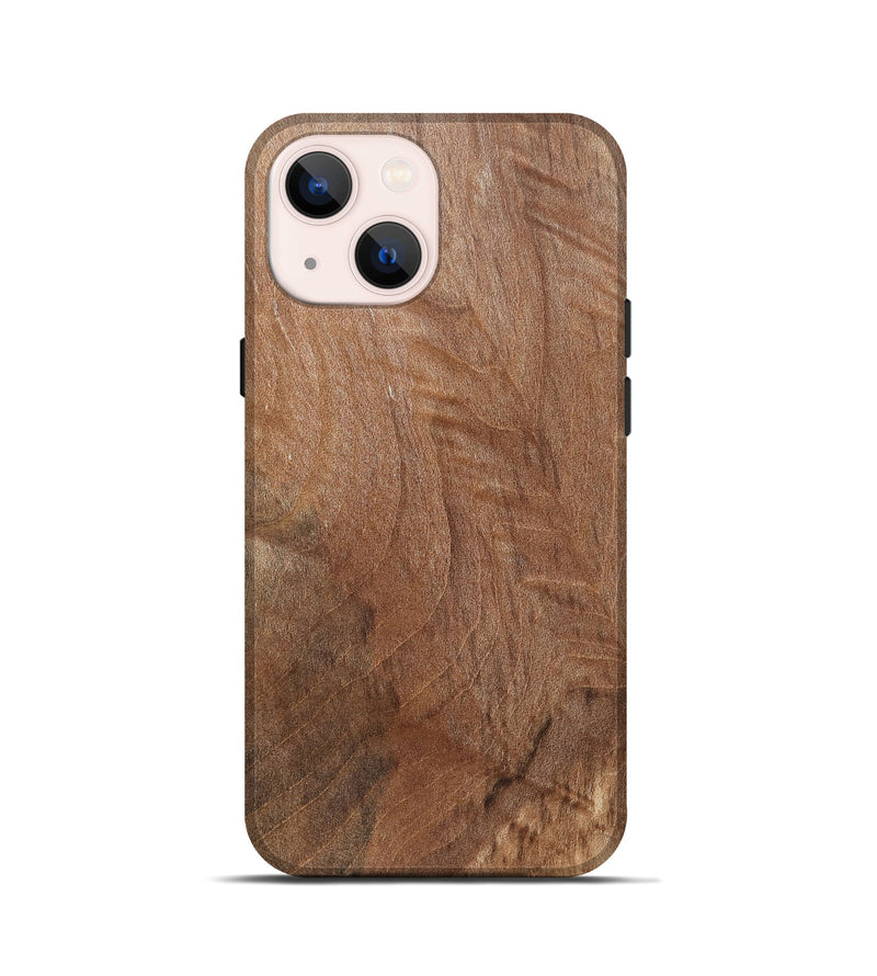 iPhone 13 mini Wood Live Edge Phone Case - Alivia (Solid Wood, 832421)