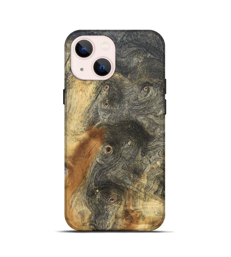 iPhone 13 mini Wood Live Edge Phone Case - Chelsi (Solid Wood, 832422)